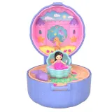 Mattel JCB24 JFC12 — Компактный игровой набор Polly Pocket Ракушка с колечком и куколкой JFC12 — фото 4