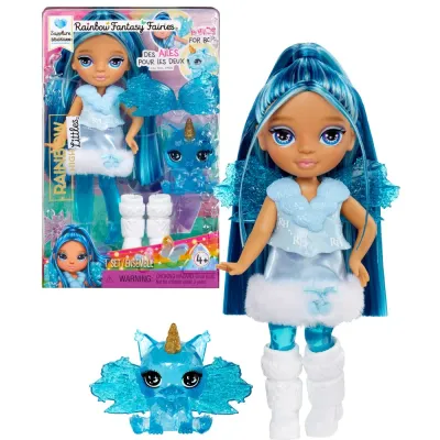 MGA Entertainment 543411 543428 — Кукла Rainbow High Littles Сапфир Брэдшоу с питомцем 543428