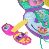 Mattel GKJ63 JBJ91 — Компактный игровой набор Polly Pocket Семья ёжиков в сумочке с аксессуарами JBJ91 — фото 5