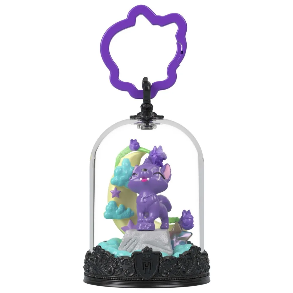 Mattel JBF19 JGD86 — Брелок Monster High с фигуркой-питомцем DIY Волчонок JGD86