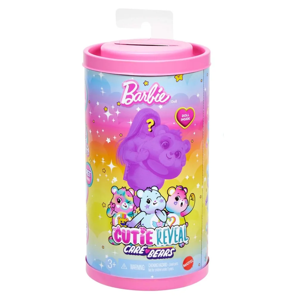 Mattel JGH75 — Мини-кукла-сюрприз Barbie Cutie Reveal Челси Care Bears Заботливые мишки JGH75
