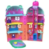 Mattel JFT91 — Игровой набор Polly Pocket Домик Ледяной десерт с 2 куколками и 25 аксессуарами JFT91 — фото 4