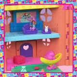 Mattel JFT91 — Игровой набор Polly Pocket Домик Ледяной десерт с 2 куколками и 25 аксессуарами JFT91 — фото 8