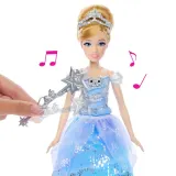 Mattel JBF94 — Кукла Disney Принцесса Золушка Волшебное бальное платье со светом и звуком JBF94 — фото 3