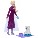 Mattel JFG16 — Кукла Disney Холодное сердце Принцесса Эльза с медвежонком JFG16 — фото 2