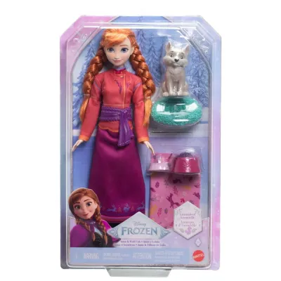 Mattel JFG17 — Кукла Disney Холодное сердце Принцесса Анна с волчонком JFG17