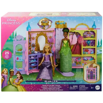Mattel HXC20 — Игровой набор Disney Принцесса Гардероб принцессы с аксессуарами HXC20