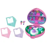 Mattel HWP20 — Компактный игровой набор Polly Pocket со штампом-сувениром и 2 куколками HWP20 — фото 3