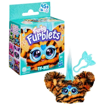 Интерактивная мягкая игрушка Hasbro Furby Furblets F9703 G1700 Тай-Би Тигрёнок G1700