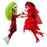 Mattel HYV96 — Набор из двух коллекционных кукол Monster High Skullector Битлджус Бетельгейзе и Лидия HYV96 — фото 6
