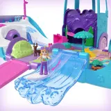 Mattel JCC22 — Игровой набор Polly Pocket Фургон-кемпер трансформер с аксессуарами JCC22 — фото 4