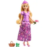 Mattel JBG08 JBG09 — Кукла Disney Принцесса Рапунцель 2-в-1 с аксессуарами JBG09 — фото 4