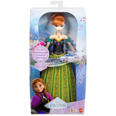 Mattel JDX53 — Кукла Disney Холодное сердце Поющая принцесса Анна JDX53