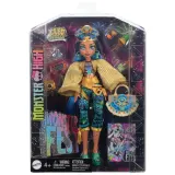Mattel HYF48 HXH81 — Модная кукла Monster High Клео де Нил Monster Fest с фестивальными аксессуарами HXH81 — фото 1