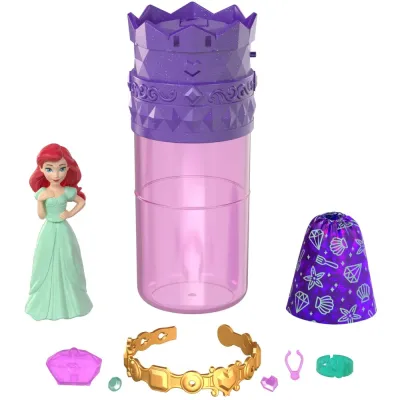 Mattel HWX09 — Кукла-сюрприз Disney Принцесса Color Reveal с аксессуарами HWX09