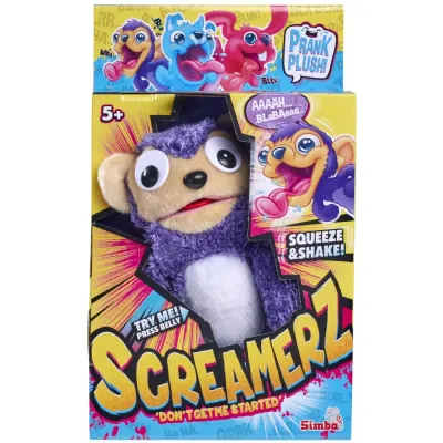 Интерактивная игрушка Simba ScreamerZ 5953333 Обезьянка со звуком 30 см 5953333
