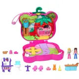 Polly Pocket - Земляничный медвежонок Компактный набор 2 куклы + аксессуары HRD35 — фото 4