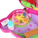 Polly Pocket - Земляничный медвежонок Компактный набор 2 куклы + аксессуары HRD35 — фото 5