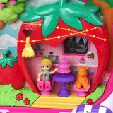 Polly Pocket - Земляничный медвежонок Компактный набор 2 куклы + аксессуары HRD35 — фото 7