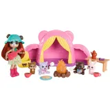 Mattel HTW71 — Игровой набор Enchantimals Поход в палатку с куклой и зверюшками HTW71 — фото 3