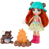 Mattel HTW71 — Игровой набор Enchantimals Поход в палатку с куклой и зверюшками HTW71 — фото 4