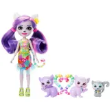Mattel GJX43 HRX86 — Кукла Enchantimals Лоринда Лемур с фигурками животных Семья лемуров HRX86 — фото 1