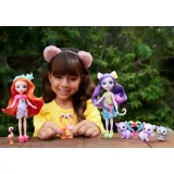Mattel GJX43 HRX86 — Кукла Enchantimals Лоринда Лемур с фигурками животных Семья лемуров HRX86 — фото 6