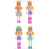 Mattel HRD65 — Игровой набор Polly Pocket Модная вечеринка с куклой и 16 аксессуарами HRD65 — фото 6