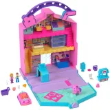 Mattel HRD45 — Игровой набор Polly Pocket Фруктовый супермаркет переносной с аксессуарами HRD45 — фото 2