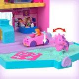 Mattel HRD45 — Игровой набор Polly Pocket Фруктовый супермаркет переносной с аксессуарами HRD45 — фото 4