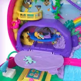 Mattel GKJ63 HRD40 — Компактный игровой набор Polly Pocket Семья ленивцев в сумочке HRD40 — фото 4