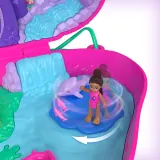 Mattel GKJ63 HRD40 — Компактный игровой набор Polly Pocket Семья ленивцев в сумочке HRD40 — фото 6