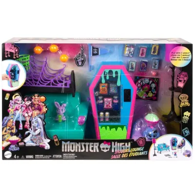 Mattel HNF67 — Игровой набор Monster High Гостиная с мебелью и аксессуарами HNF67