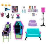 Mattel HNF67 — Игровой набор Monster High Гостиная с мебелью и аксессуарами HNF67 — фото 3