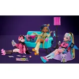 Mattel HNF67 — Игровой набор Monster High Гостиная с мебелью и аксессуарами HNF67 — фото 6