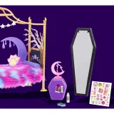 Mattel HHK64 — Игровой набор Monster High Спальня Клодин Вульф с аксессуарами HHK64 — фото 6