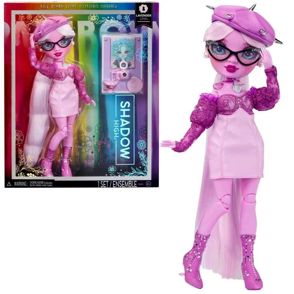 MGA Entertainment 592815EUC — Кукла Rainbow High Shadow High Лавендер Линн 592815EUC