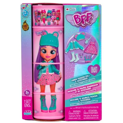 IMC Toys IMC908369 — Модная кукла Cry Babies BFF Лала с аксессуарами IMC908369