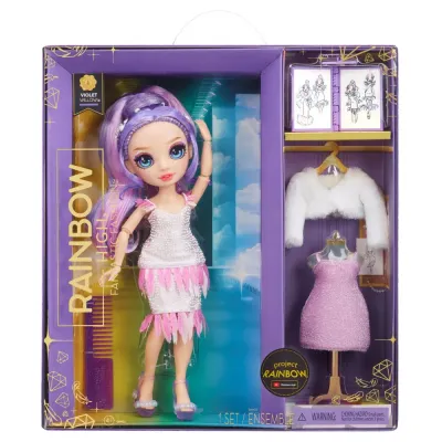 MGA Entertainment 587385 — Кукла Rainbow High Виолет Уиллоу Fantastic Fashion 587385
