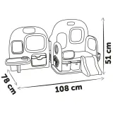 Игровой центр по уходу за куклой Smoby Baby Care 240307 с 27 аксессуарами 240307 — фото 5