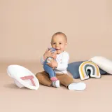 Коляска-ходунок для куклы Smoby Little 140308 3 в 1 с пупсом для детей от 12 месяцев — фото 8