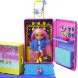 Mattel HDY91 — Мини-кукла Barbie Extra с питомцами и аксессуарами HDY91 — фото 2