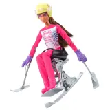 Mattel HCN30 HCN33 — Кукла Barbie Горнолыжница-паралимпийка с аксессуарами HCN33 — фото 2