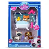 Littlest Pet Shop - GROOMING SPA Набор с тремя животными 3-ПАК + аксессуары LPS00638 — фото 2