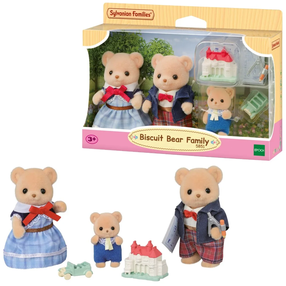 Epoch 5851 — Sylvanian Families «Семья печенюшных медвежат» 5851
