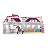 Schleich Horse Club - Клиника для лошадей ЗДОРОВЫЕ КОПЫТА + жеребец породы андалузской 42787 — фото 5