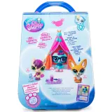 TM Toys LPS01037 — Игровой набор Littlest Pet Shop «Пижамная вечеринка» с тремя зверюшками и аксессуарами — фото 5