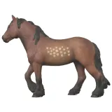 Schleich S 14927 — Северошведская холоднокровная кобыла Farm World — фото 5