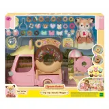 Sylvanian Families - Пончиковый транспортный средство Набор с фигуркой + аксессуары 5808 — фото 1