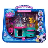 TM Toys LPS00722 — Игровой набор Littlest Pet Shop «Стильный бутик» с тремя зверюшками, шкафом и аксессуарами — фото 1